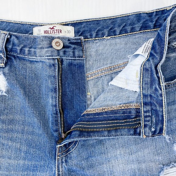Hollister | High Rise Cutoff Jean Shorts | 11 / 30 - Picture 4 of 14